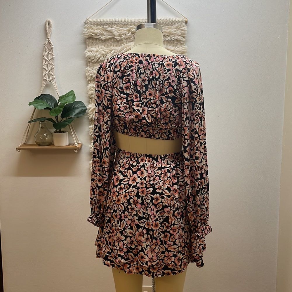 Free People Jael Printed Mini Dress 👗 - Picture 6 of 9